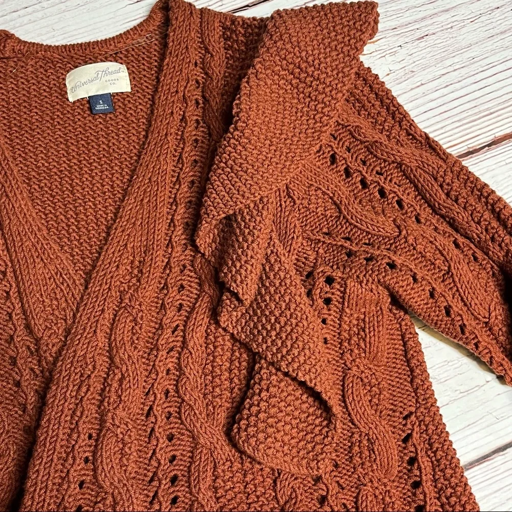 Universal Thread Ruffle Cardigan - Picture 7 of 12